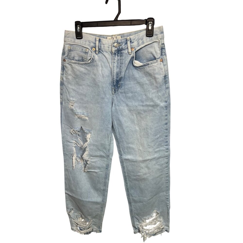 Destroyed Light Wash Denim Jeans By We The Free Size 27
